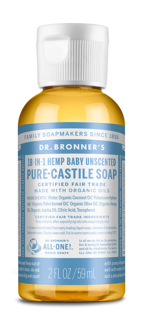 18-In-1 Pure-Castile Soap - Baby Unscented