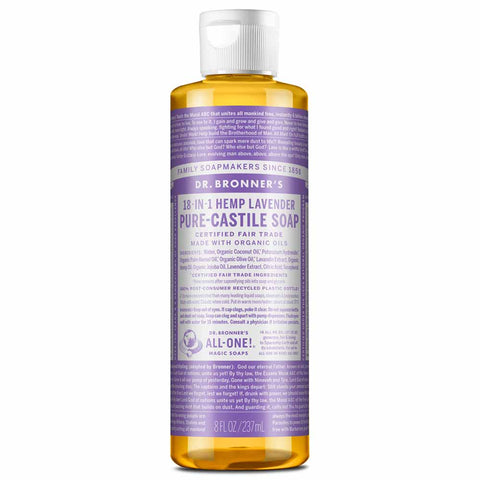 18-In-1 Pure-Castile Soap - Lavender