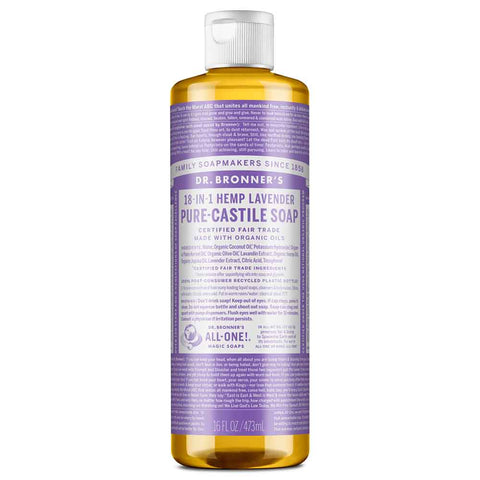 18-In-1 Pure-Castile Soap - Lavender