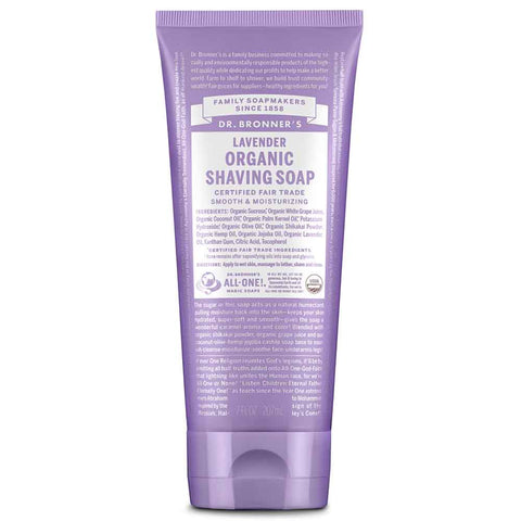 Organic Shaving Soap - Lavender