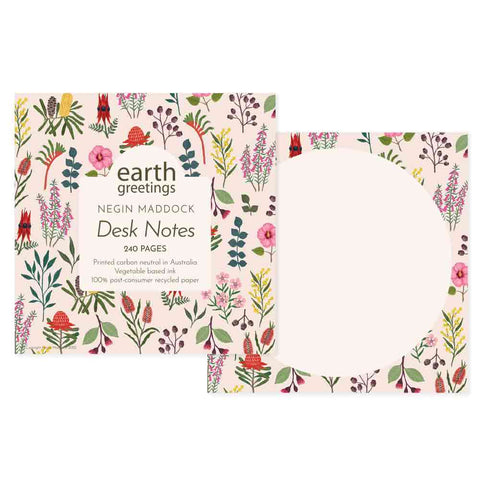 Desk Notes - Asutralian Wildflowers