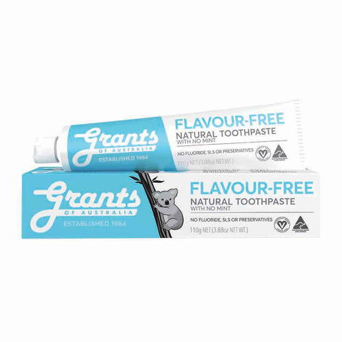 Flavour-Free Natural Toothpaste - Fluoride Free