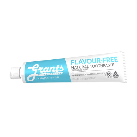 Flavour-Free Natural Toothpaste - Fluoride Free