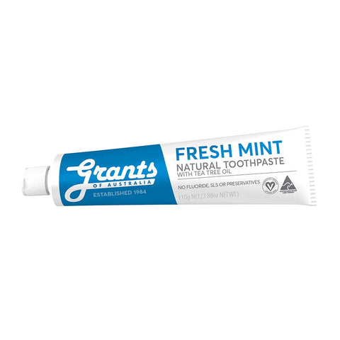 Fresh Mint Natural Toothpaste - Fluoride Free