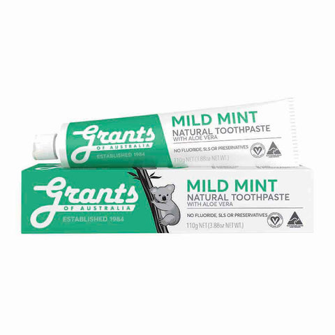 Grants Mild Mint with Aloe Vera Toothpaste