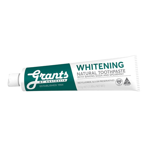 Whitening Natural Toothpaste With Spearmint - Fluoride Free