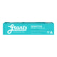 A box of sensitive, natural toothpaste with xylitol and mint.