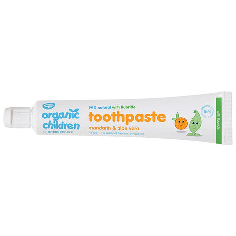 Children Mandarin Aloe Fluoride Toothpaste