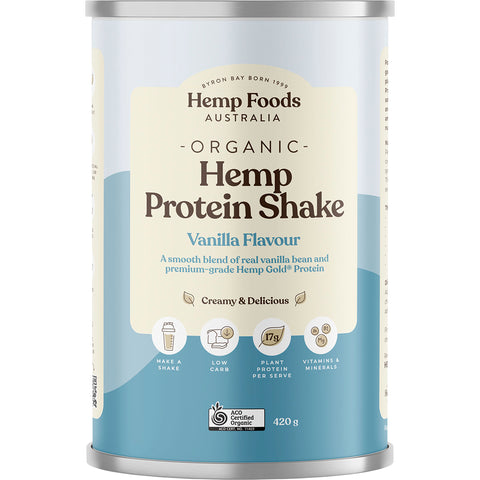 Organic Hemp Protein Powder Vanilla