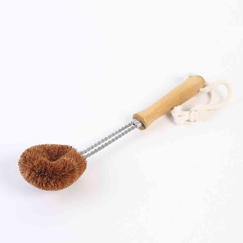 Coconut fiber dish brush - Moolea