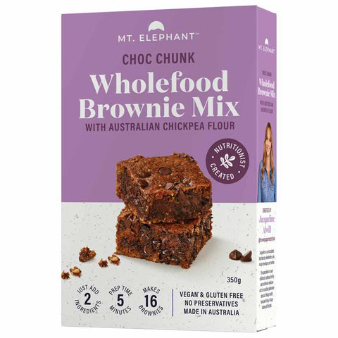 Choc Chunk Wholefood Brownie Mix
