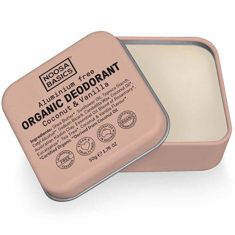 Deodorant Cream Tin - Coconut & Vanilla