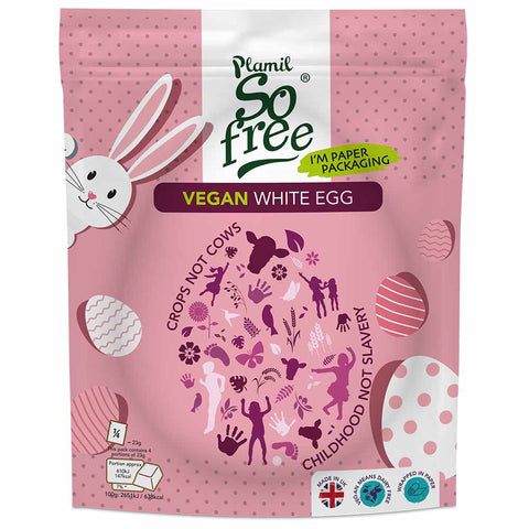 So Free White Choc Easter Egg in ECO POUCH