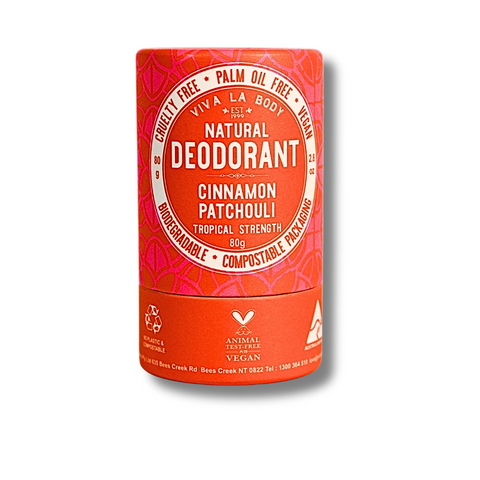 Natural Deodorant - Cinnamon Patchouli