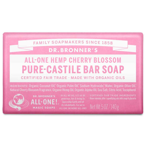 Pure-Castile Bar Soap - Cherry Blossom