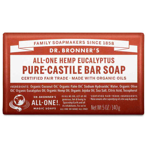 Pure-Castile Bar Soap - Eucalyptus