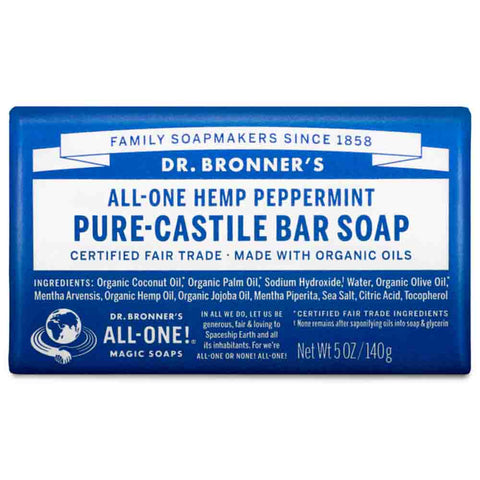 Pure-Castile Bar Soap - Peppermint