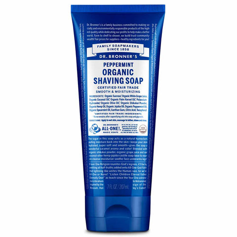 Organic Shaving Soap - Peppermint