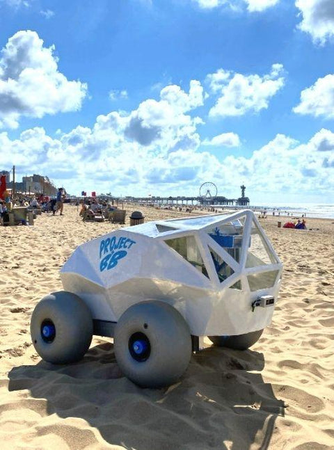 This 'BeachBot' Uses AI To Clean Up Beach Litter