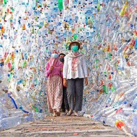 Indonesian Activists Create Museum Made From Plastic Waste