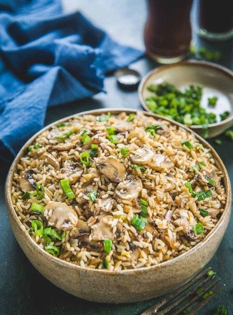 Quick & Easy Vegan Recipe | Mushroom Fried Rice