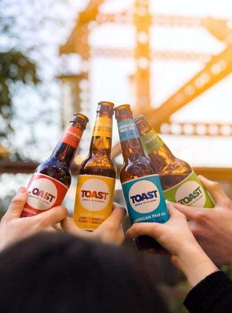 Toast Ale’s Bread-To-Beer Brewing Reduces Food Waste & Carbon Emissions