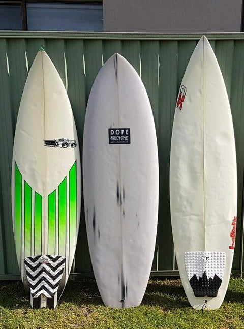 Christmas Down Under, With Surfboard Santa