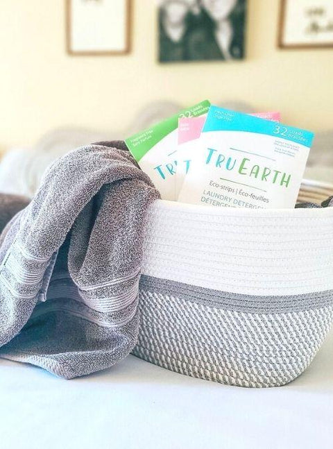 Your Guide To A Sustainable Laundry With Tru Earth Laundry Strips