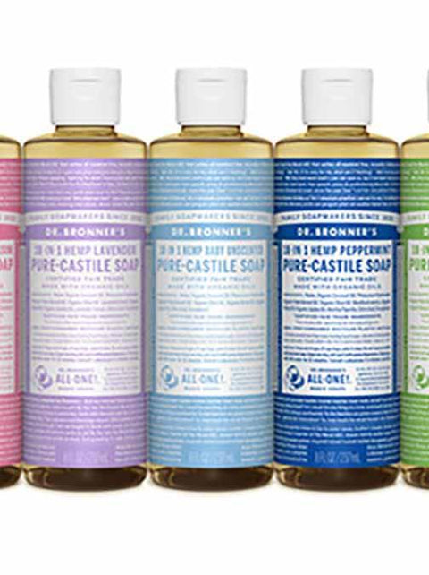 The 18 Uses of Dr Bronner's Castille Soaps