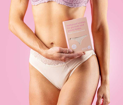 Pelvi Leakproof Underwear Bikini Beige – Flora & Fauna