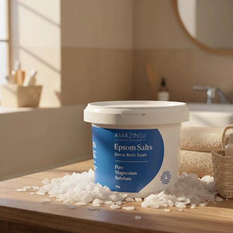 Epsom Salts Detox Bath Soak - Pure Magnesium Sulphate