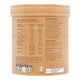 Side of muscle magnesium container with nutritional information and ingredients.