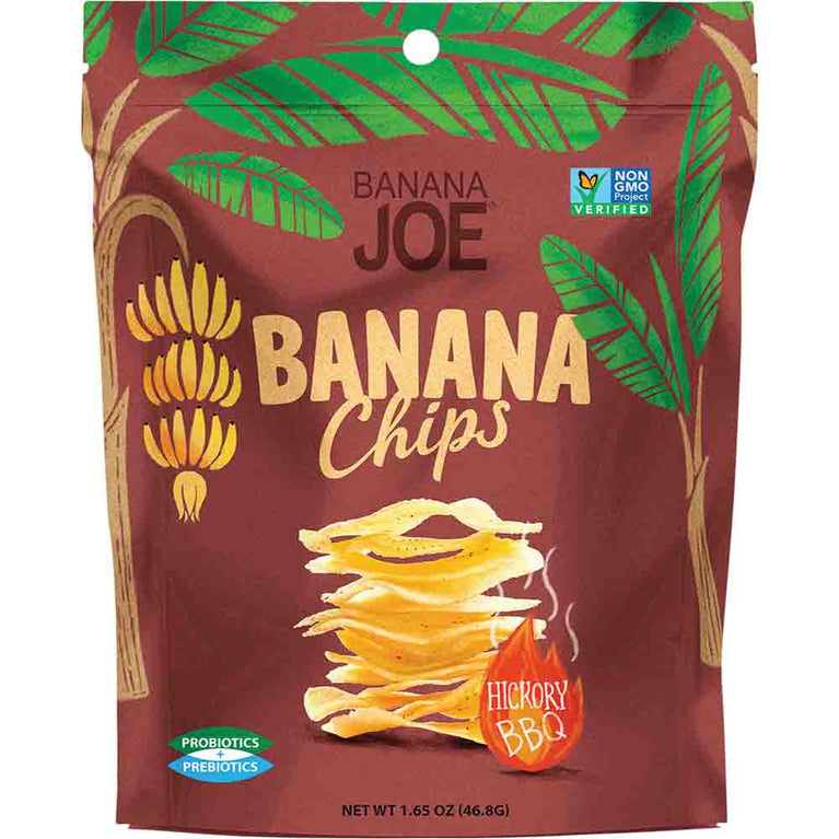 Banana Joe Hickory BBQ Banana Chips Flora & Fauna