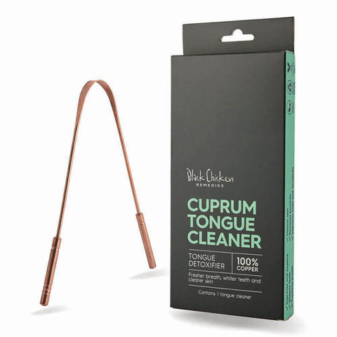 Cuprum Tongue Cleaner - Copper Tongue Scraper