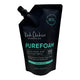 Black Chicken Remedies Purefoam Castile Hand and Body Soap Refill pouch in the Upbeat Blend, 250ml (8.45 fl oz) on a white background.