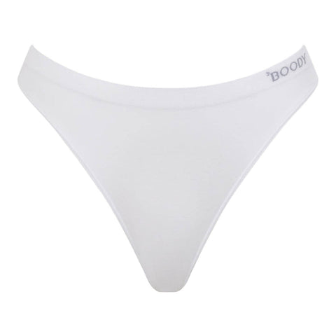 White Boody G-String on a white background.