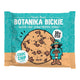 Botanika Bickie gluten free vegan protein cookie packaging with a cartoon character holding a cookie.