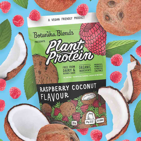 Plant Protein Raspberry Coconut