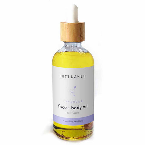 Lavender Face Cleanser + Body Oil