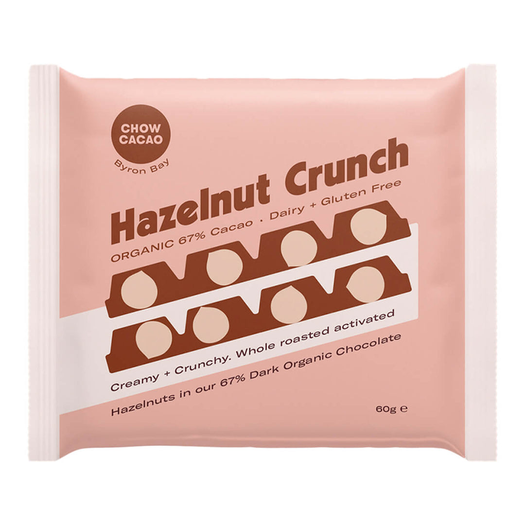 Chow Cacao Chow Cacao Dark Chocolate Block - Hazelnut Crunch | Flora ... - Can Dark Chocolate Harm A Chow Chow