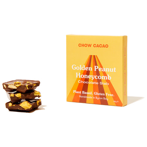Chocolate Slab - Golden Peanut Honeycomb