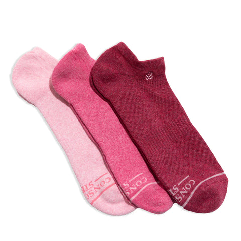 Ankle Sock Set - Breast Cancer Prevention