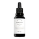 A 30ml black glass dropper bottle of Rosacea Rescue Solution with a white label, centered on a plain white background.