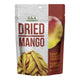 Packaged dried mango snack with DJ&A branding on a white background