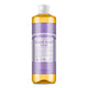 Dr. Bronner's Magic Soap Lavender 473ml bottle with lavender scent on a white background