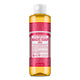Dr. Bronner's Magic Soap Rose in a 237ml bottle on a white background