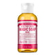 Dr. Bronner's Magic Soap Rose in a 59ml bottle on a white background.
