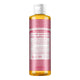 237ml bottle of Dr. Bronner's 18-In-1 Pure Castile Soap in Cherry Blossom scent with a pink label.