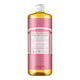946ml bottle of Dr. Bronner's 18-In-1 Pure Castile Soap in Cherry Blossom scent with a pink label.