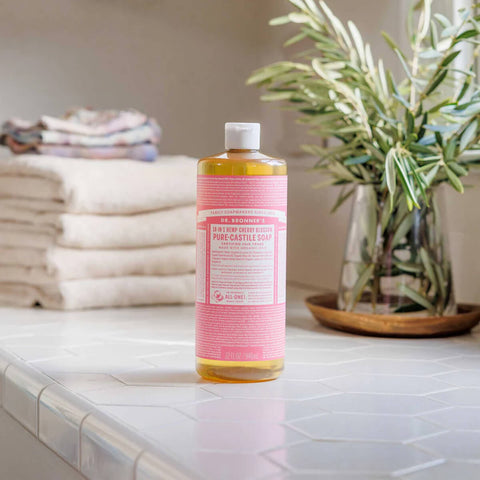 Dr Bronner's 18-In-1 Pure-Castile Soap Cherry Blossom Flora